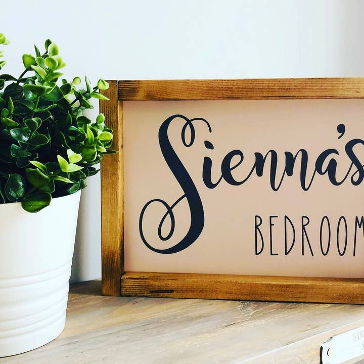 Girls and Boys Bedroom Sign for wholesale by Finn & I