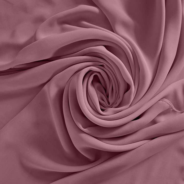 MY LITTLE JUBBA - Wholesale Hijab - Women's - Premium Deep Pink Chiffon Hijab Scarf