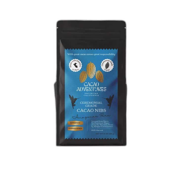 Éclats de cacao du bassin amazonien supérieur pour la vente par Cacao Adventures