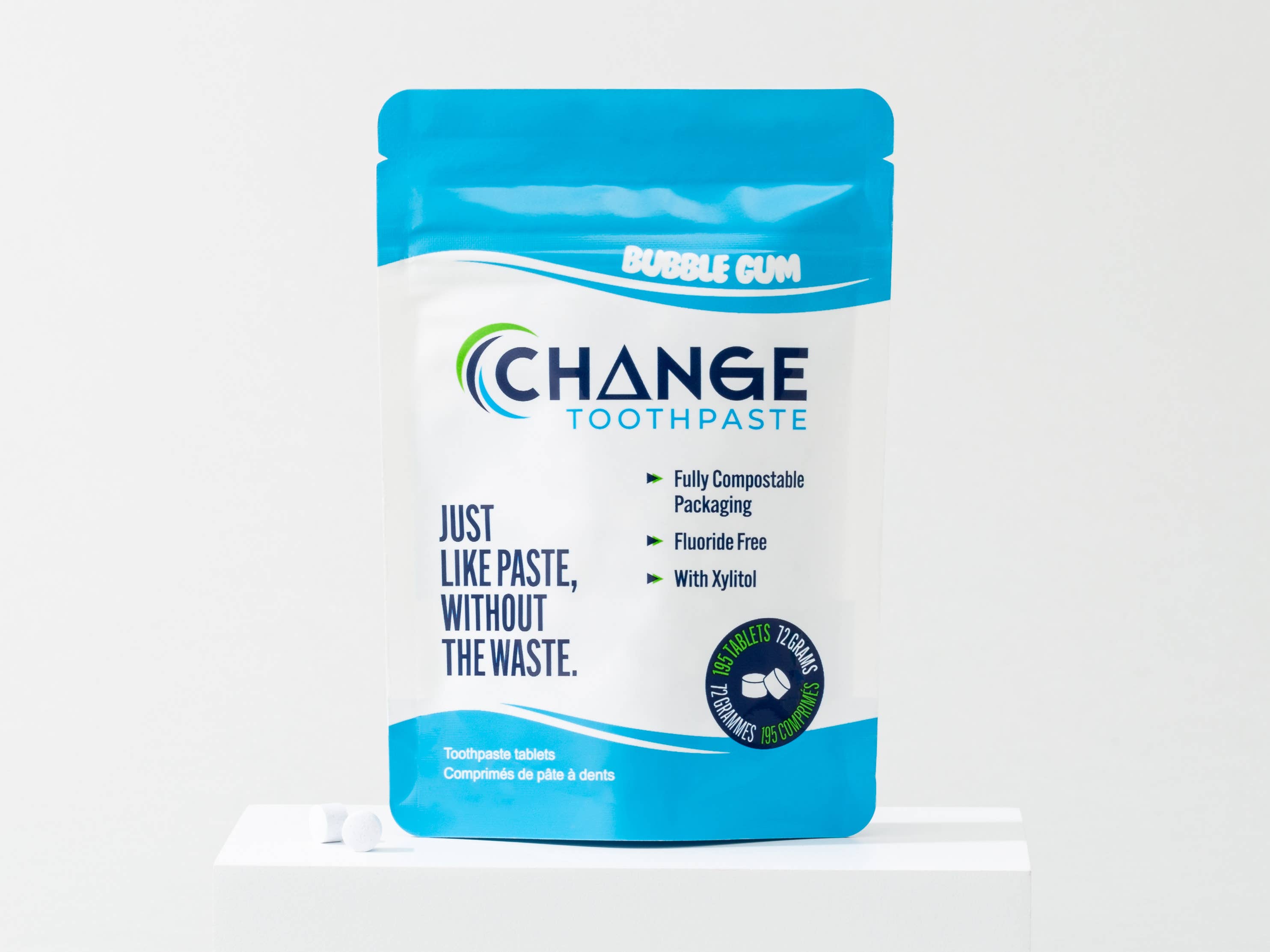 Change Toothpaste – wholesale Tandkräm – 3 månaders Tandkräm Tabletter2