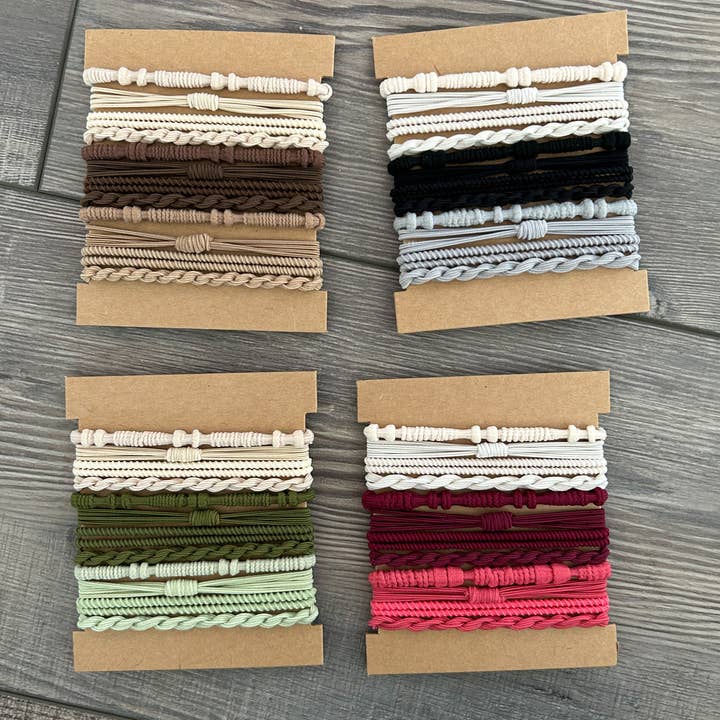 JILLIAN INK LLC - Wholesale Hair Tie - Boho Bracelet Hair Ties3