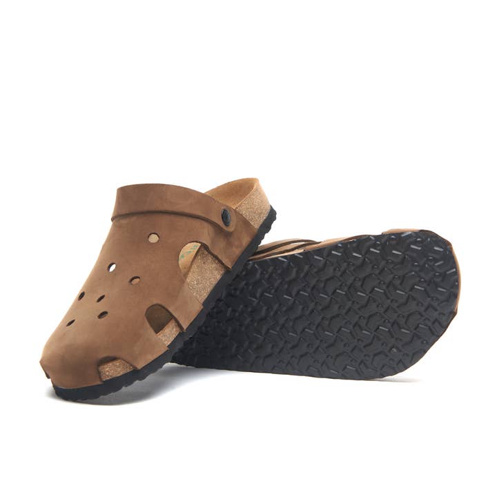 Comfortfusse – wholesale Clogs – Women's – Tata - Genuine Leather Flat Sandals5