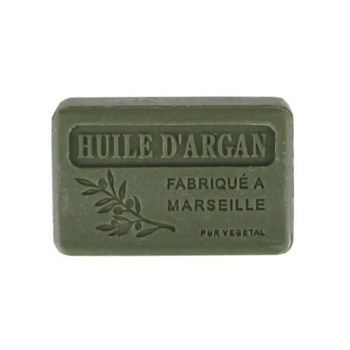 Marseille Soap 125 g – Argan Oil Scent (Savon de Marseille) for wholesale by FAIRSAVONT eG.