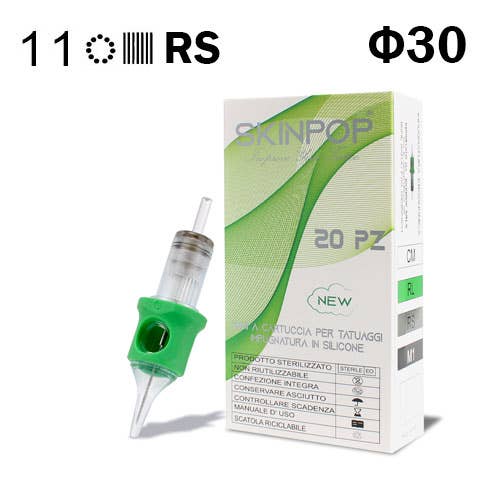 SKINPOP - Wholesale Tattoo Ointment/Care - NEW SKINPOP SILICONE TATTOO NEEDLE CARTRIDGES 20pcs41