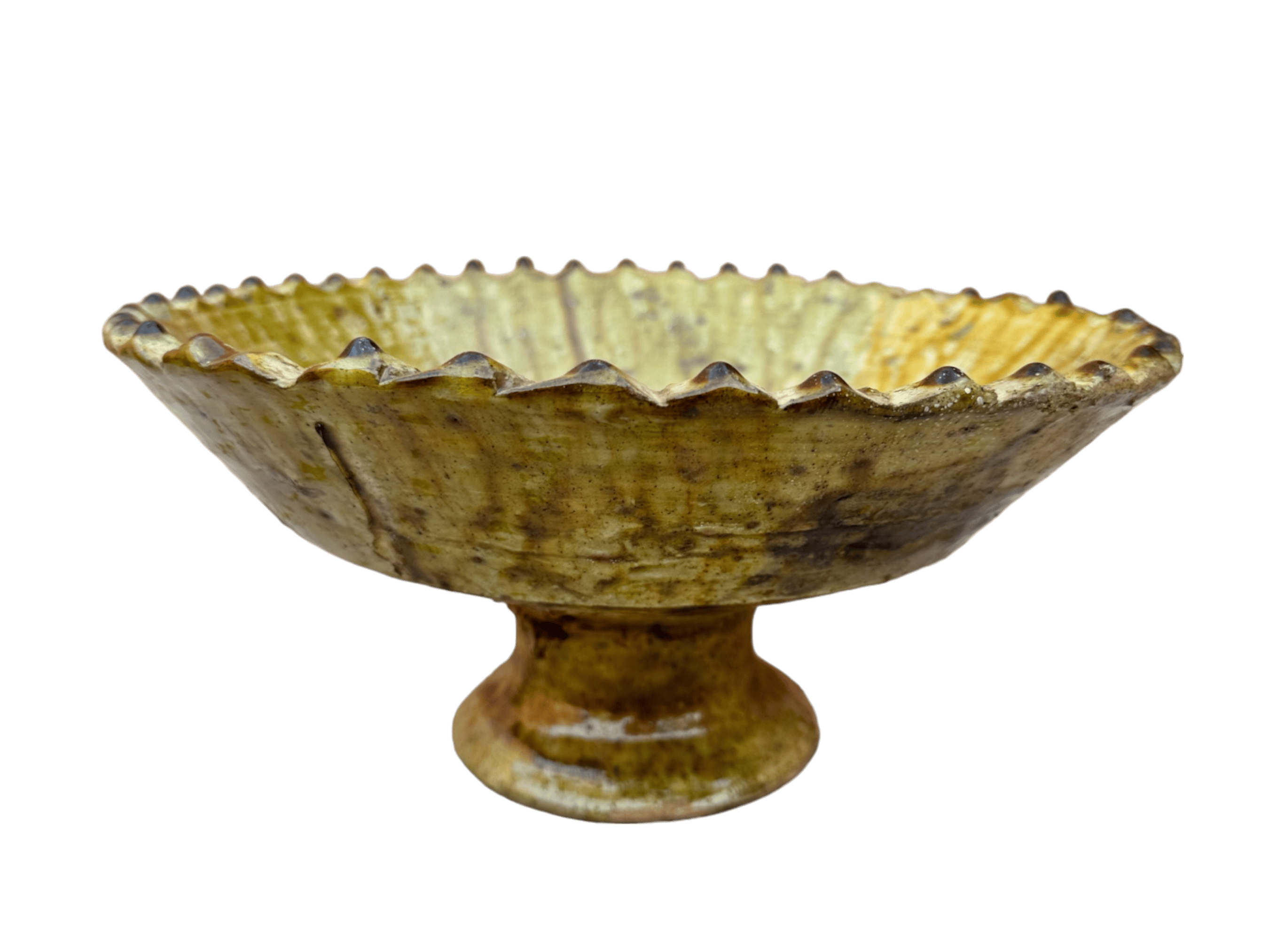 Moroccantastics - Wholesale Decorative Plate/Dish/Bowl - Tamegroute Green Fruit Bowl or Planter – Handmade Moroccan Pottery7