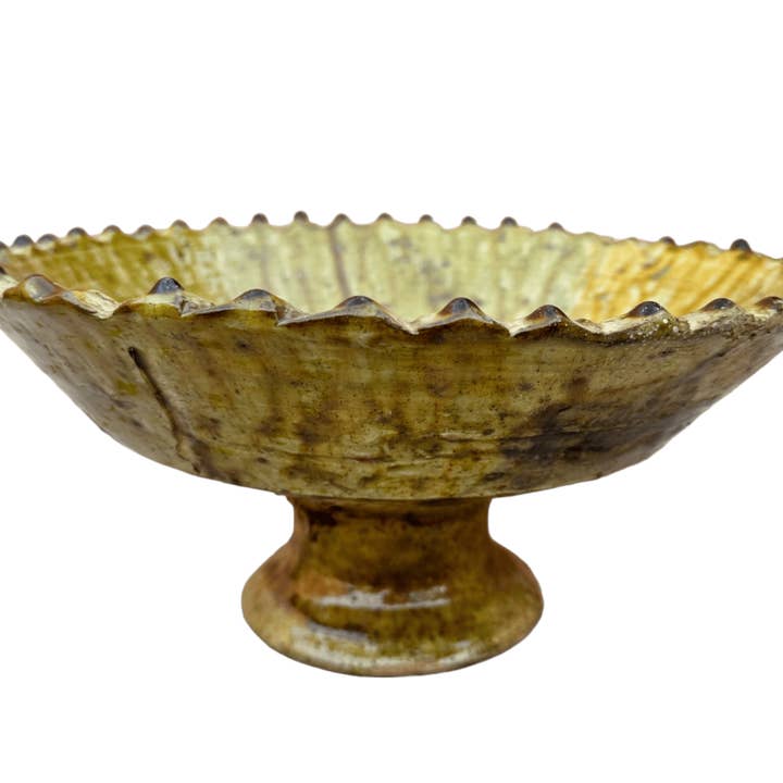 Moroccantastics - Wholesale Decorative Plate/Dish/Bowl - Tamegroute Green Fruit Bowl or Planter – Handmade Moroccan Pottery7