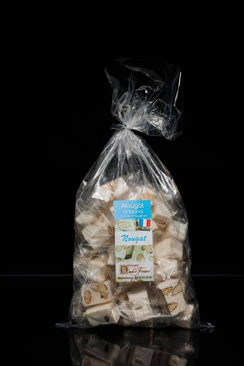 Doulce France - Wholesale Nougat - 400 G Soft Classic Nougat Bulk Bag