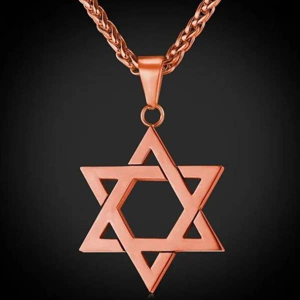 Syrrios Gifts LLC - Wholesale Pendant/Charm Necklace - Star of David Necklace Jewish Hexagram Pendant3