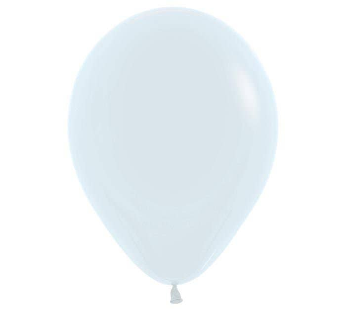 Party Expo, LLC - Wholesale Balloon - Sempertex - 5" Fashion White Latex Balloons (100pcs)