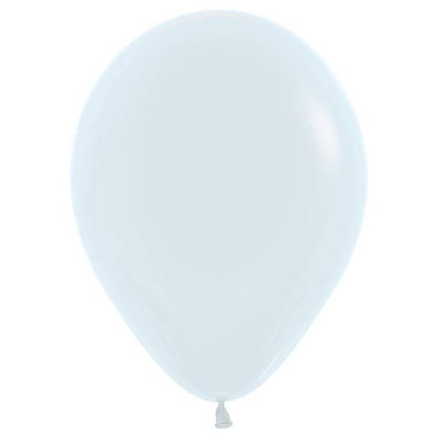 Party Expo, LLC - Wholesale Balloon - Sempertex - 5" Fashion White Latex Balloons (100pcs)0