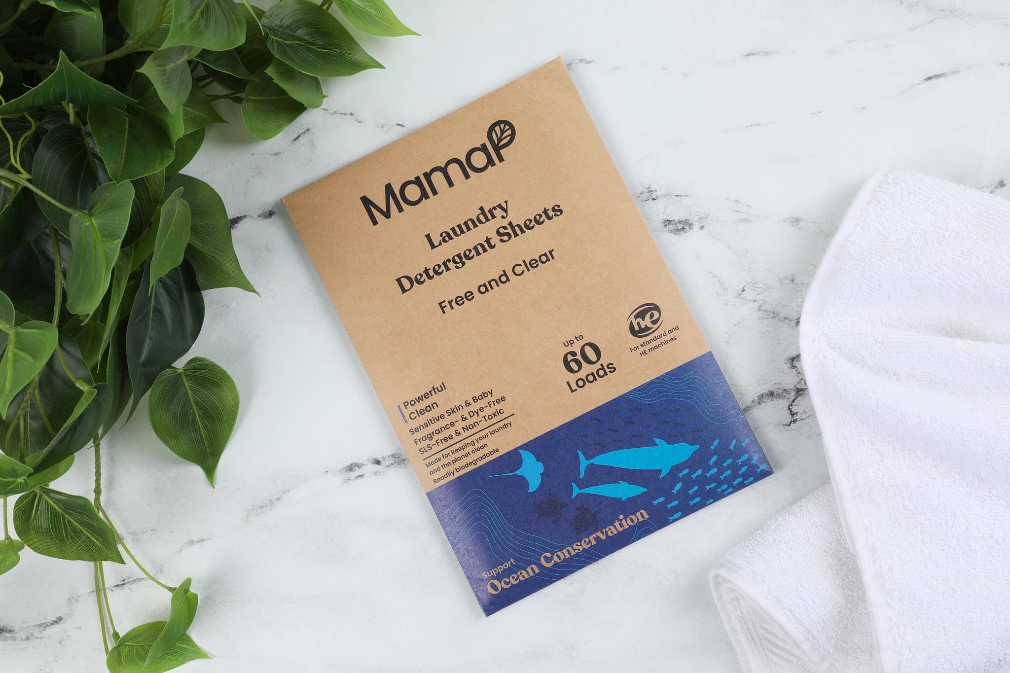 MamaP - Venta al por mayor Cápsulas/ polvos de detergente para ropa - Hojas de detergente para la ropa sin SLS para pieles sensibles12