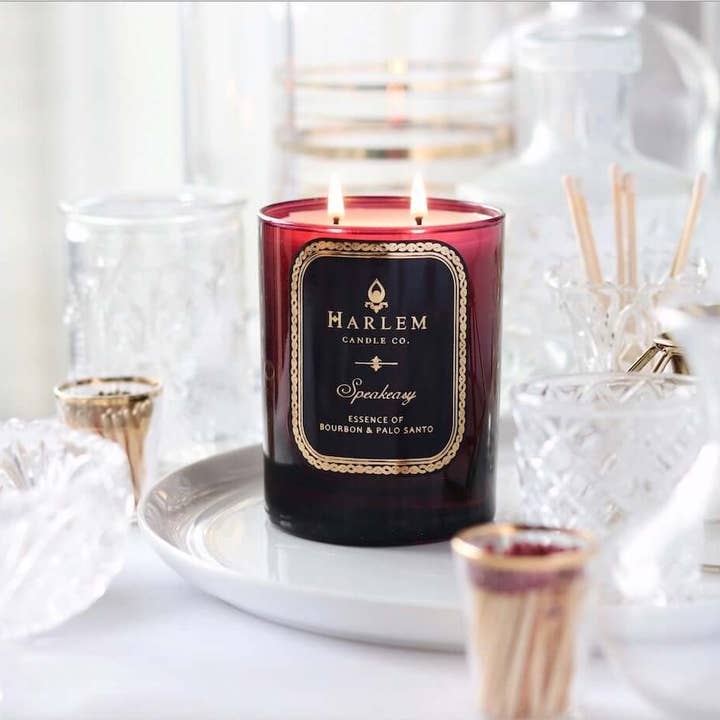 Harlem Candle Co - Wholesale Jar/Filled Candle - "Speakeasy" Luxury Candle