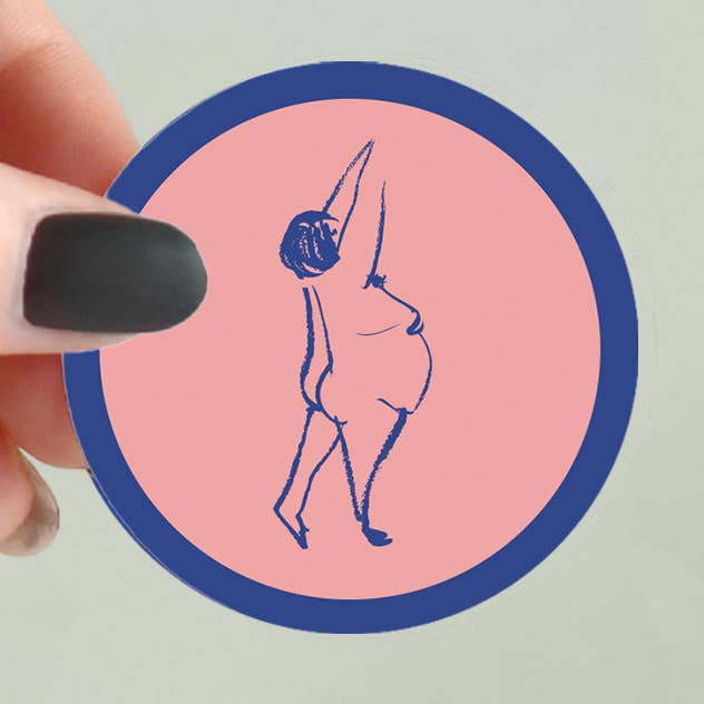 Dance Like Nobody's Watching - Movement Sticker for wholesale by Laura Pomarius