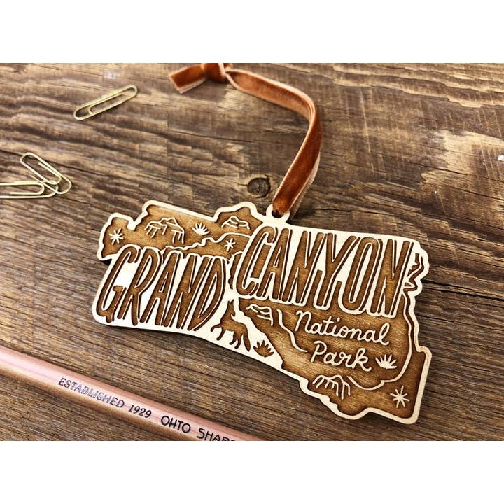 Noteworthy Paper & Press - Wholesale Ornament - Grand Canyon National Park Ornament