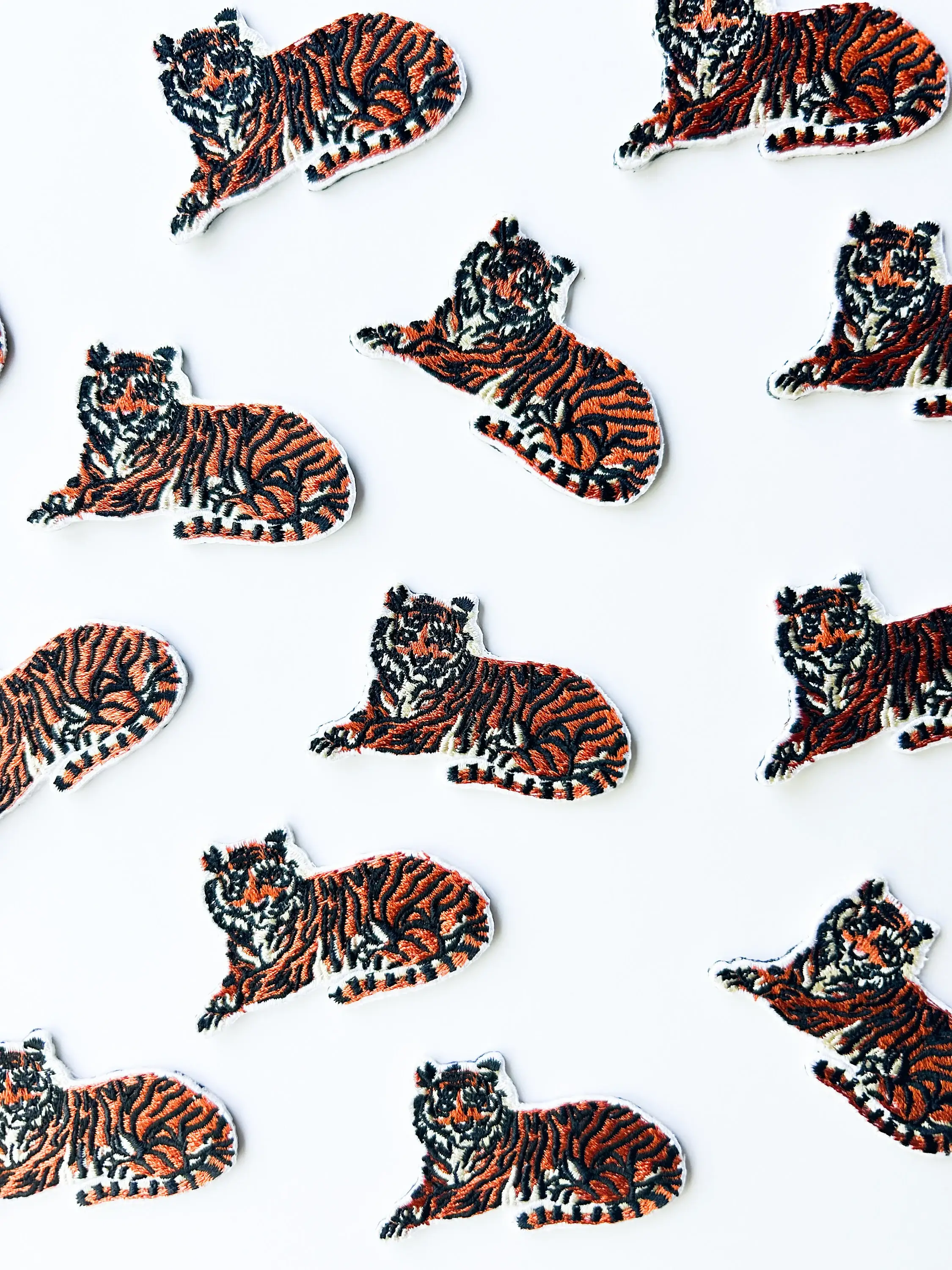 Field Trip Threads - Wholesale Patch - Tiger Embroidered Iron-On Patch1