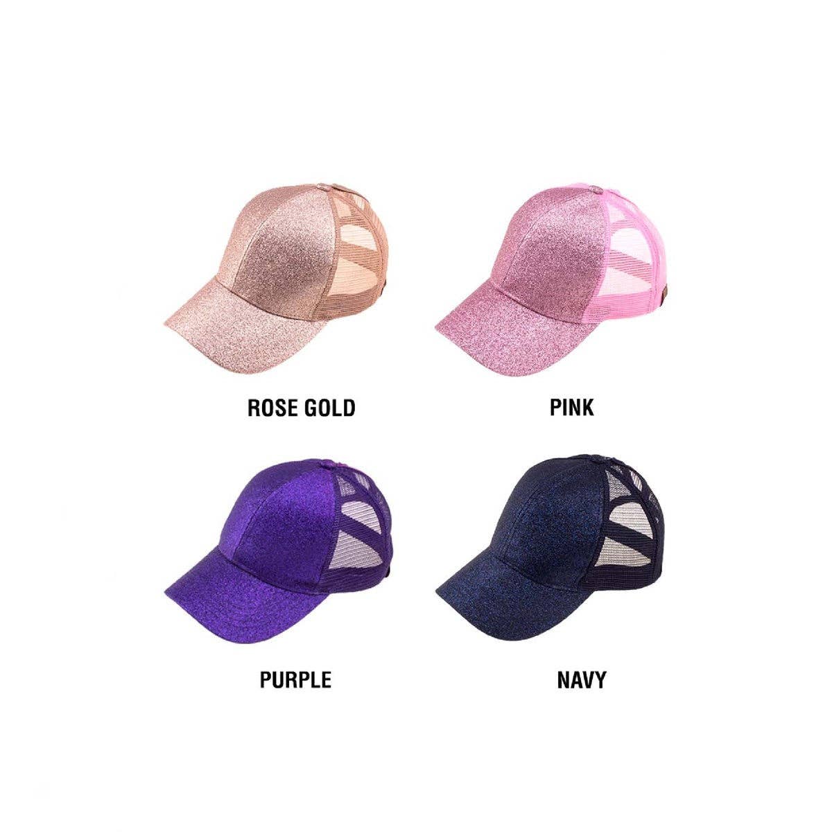 Truly Contagious - Wholesale Baseball Cap - Kids - CC Kids Glitter Pony Caps ( KIDS BT-6 )18