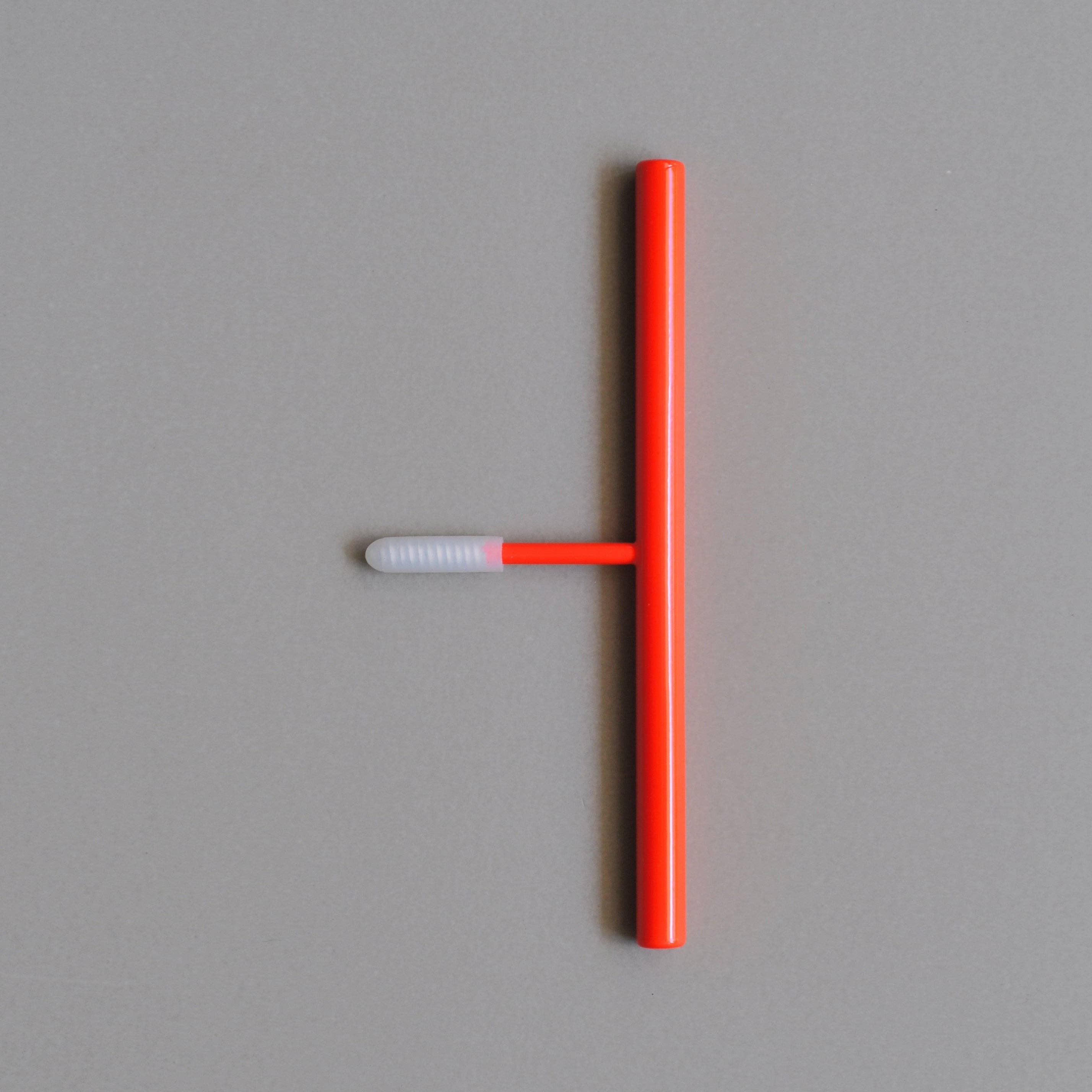kolor - Wholesale Wall Hook - wandhaken / line hook neon rot4