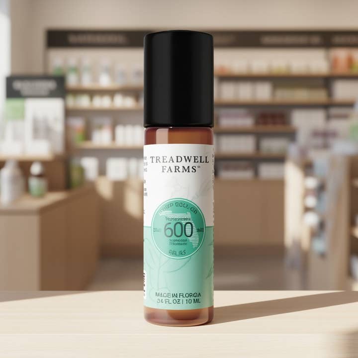 RELIEF CBD Body Oil Roll-On for wholesale by Treadwell Farms CBD