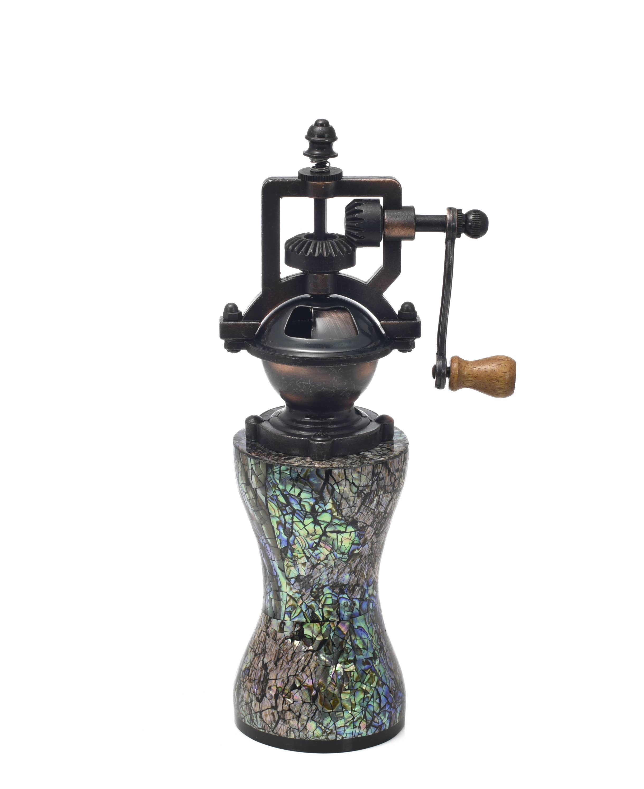 Baroy - Wholesale Pepper Mill - Salt Pepper Mill Grinders Shakers - Seashell Lamination2