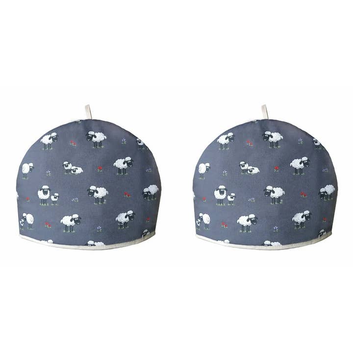 Flauschige Herde Grau - Teekanne für den Großhandel von Dublin Gift Company