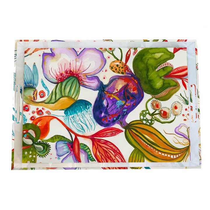Croms & Crocus Acrylic Tray for wholesale by By Robin Raymond