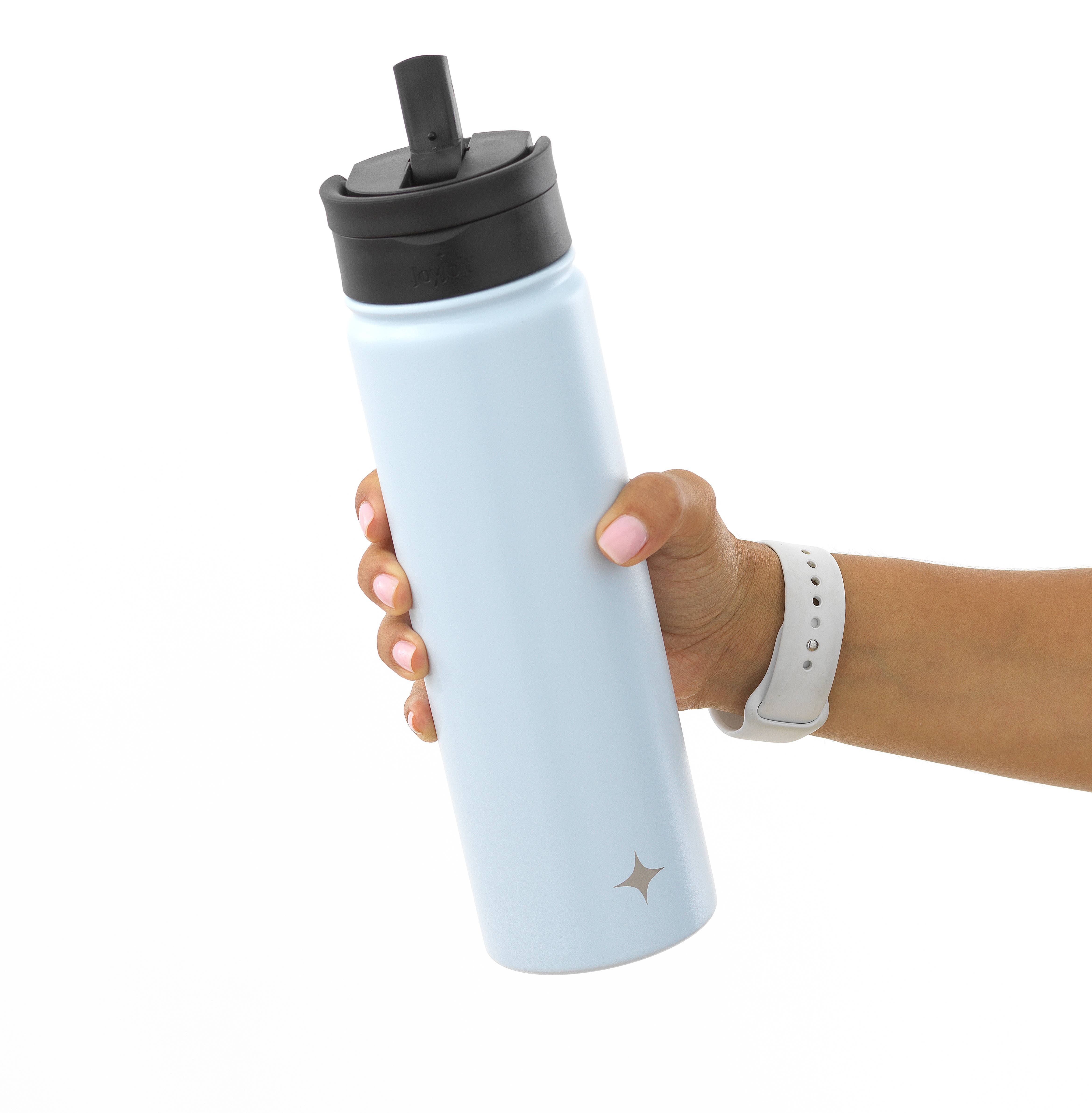 JoyJolt – Garrafa de água por atacado – Garrafa térmica colorida de aço inoxidável - 650 ml16