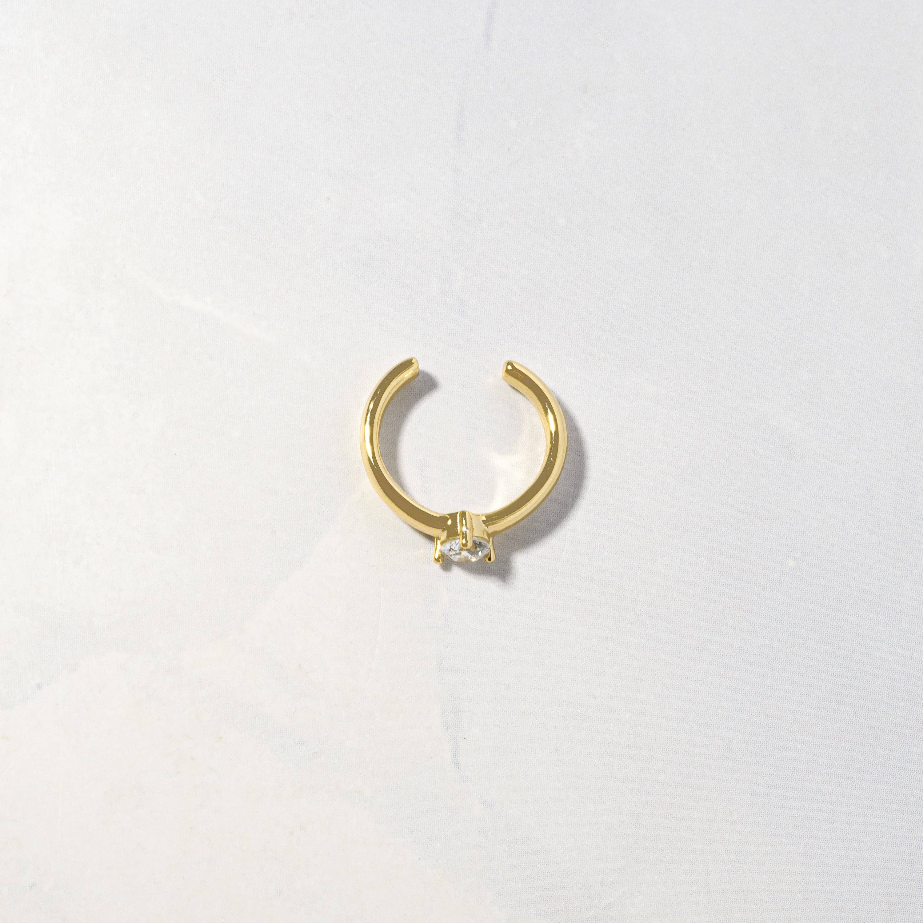 Sami Jewels - Wholesale Cuff/Wrap Earrings - Solitaire Ear Cuff7