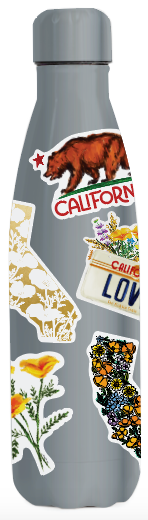 doodles.ink. - Wholesale Sticker - California Love License Plate Sticker2