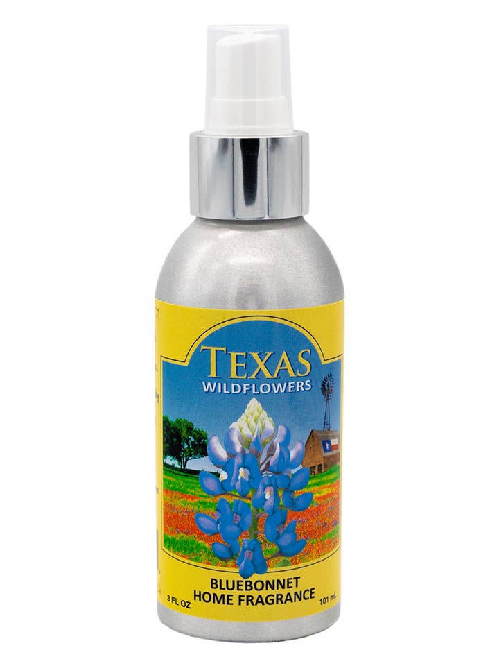 Texas Bluebonnet Wildflower Scented Home Fragrance Spray for wholesale by Created By Nature