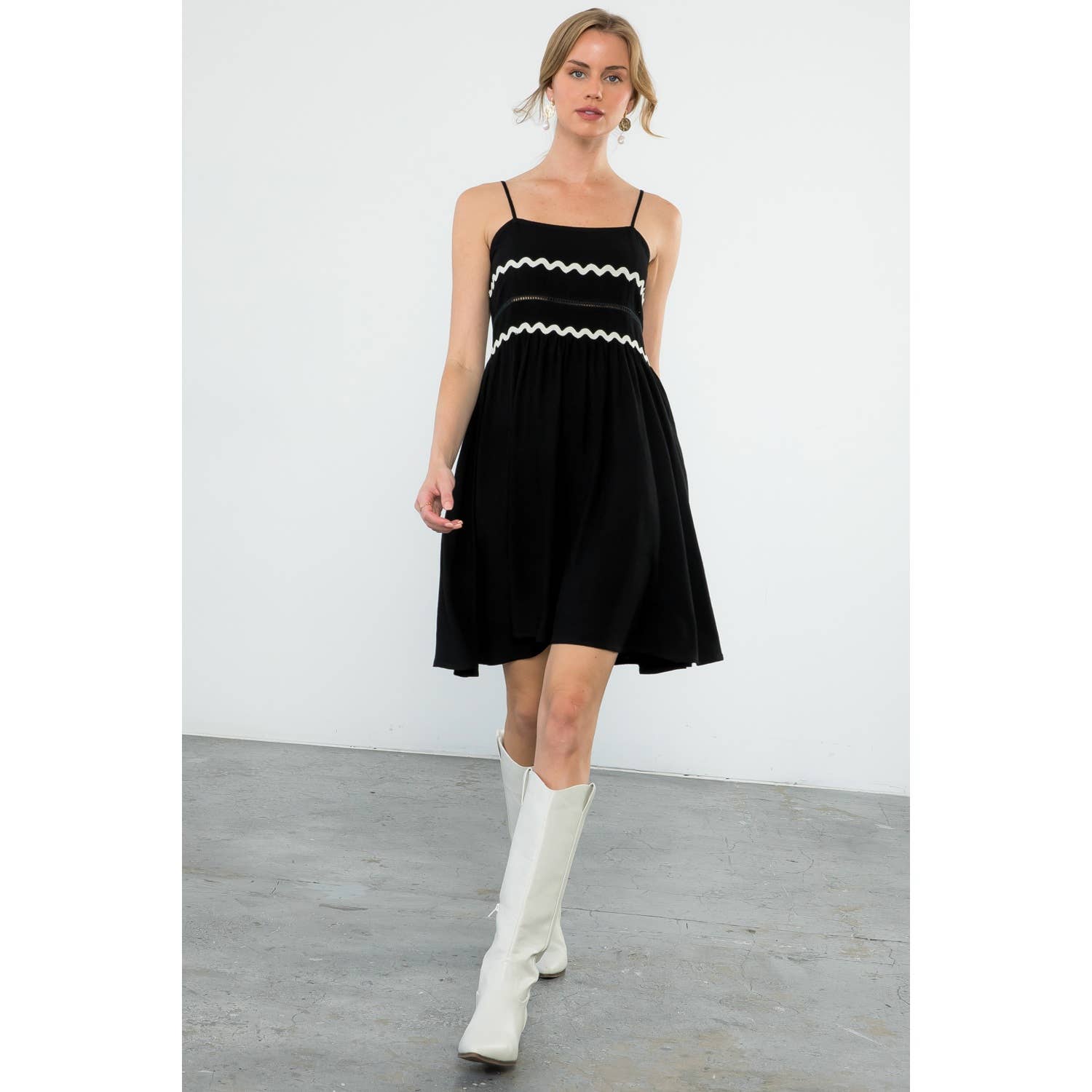 THML – Vestido - Mulher por atacado – Vestido bordado5