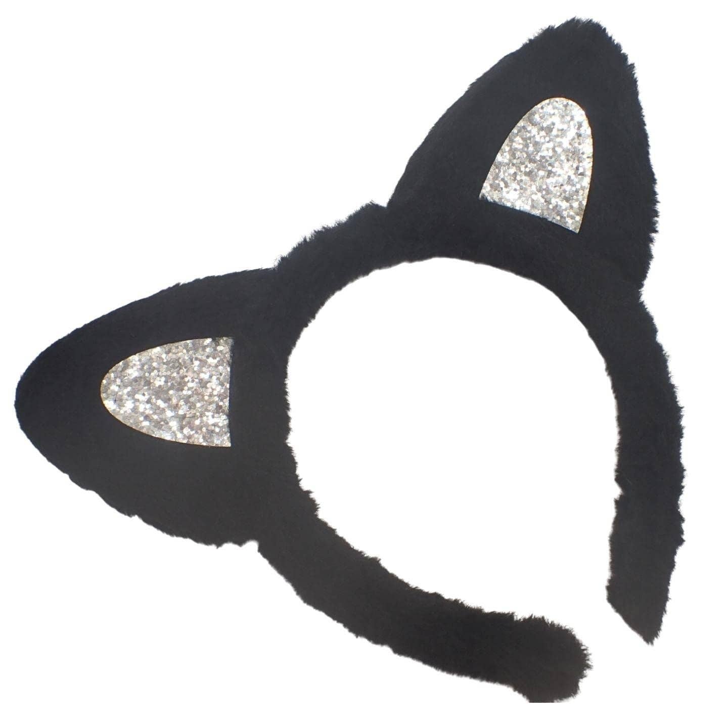 Topkids Accessories – wholesale Fashion Headband - Kids – Cat Ears for Kids & Adults, Black Cat Headband, Kids Dress Up, Cosplay Accessories, Animal Fancy Dress Costume, Fluffy Cat Ears, World Book Day Costume13