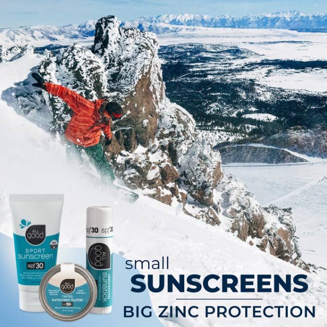 All Good Body Care - Wholesale Sunscreen - Sport Mineral Sunscreen Lotion w/ Organic Ingredients - 1oz
