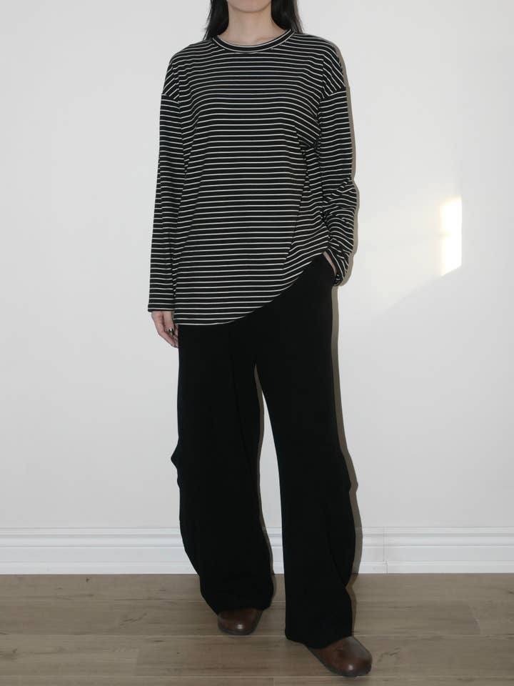 Brushed Cotton Long Sleeve for wholesale by Blanc.Noize