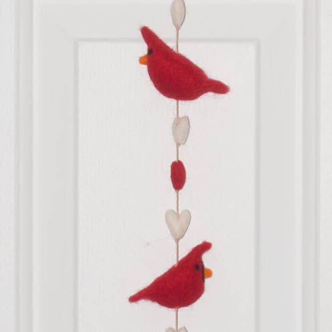 Cardinals Heart String for wholesale by bandana love