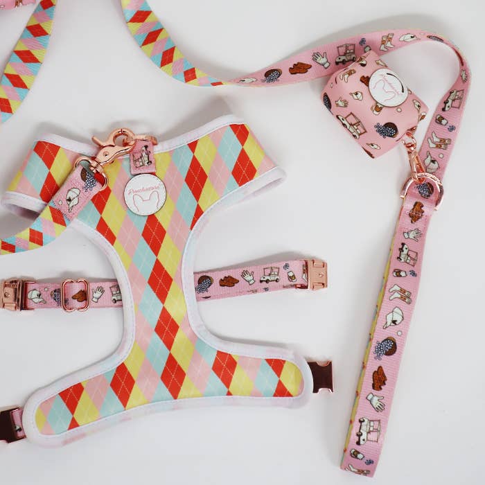 Frenchiestore - Wholesale Pet Harness - Dog - Dog Pet Reversible Health Harness |  Golf8