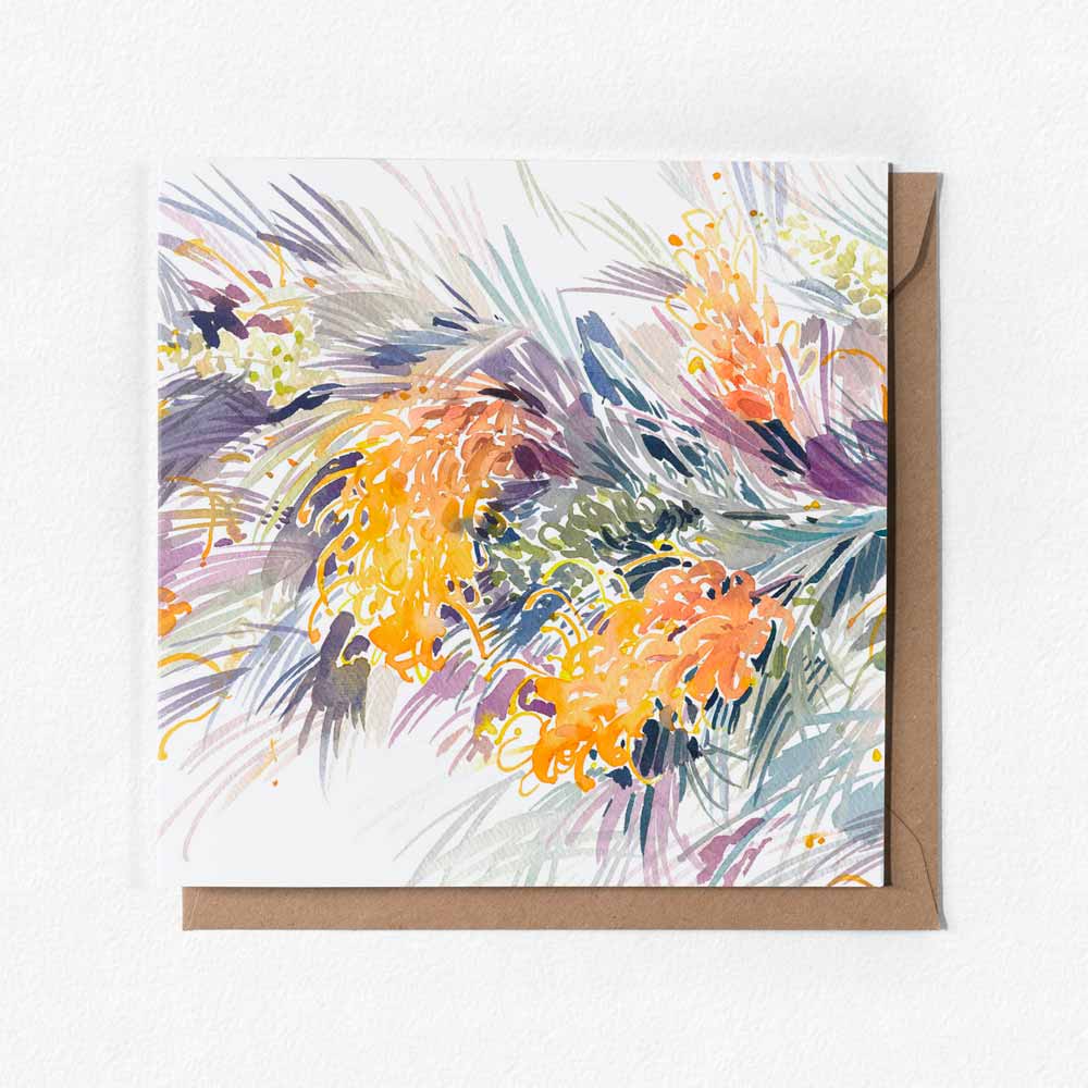 Natalie Martin | Australian Watercolour Artist - Wholesale Everyday Greeting Card - Australia Birth Flower Greeting Card Sample Pack7