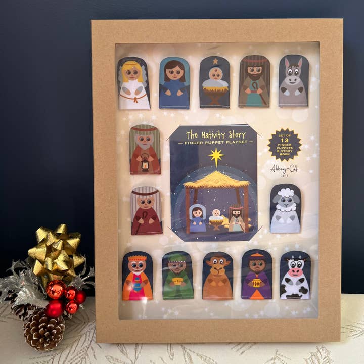 Abbey & CA Gift - Wholesale Finger Puppet - Kids & Baby - Nativity Finger Puppets