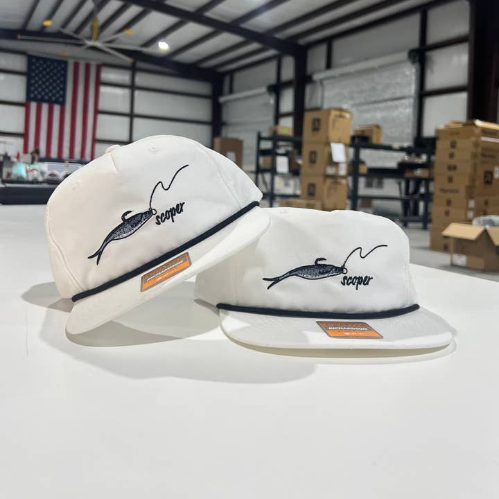 The Scoper - White Black Rope (Ships 7//7) for wholesale by American Fetcher