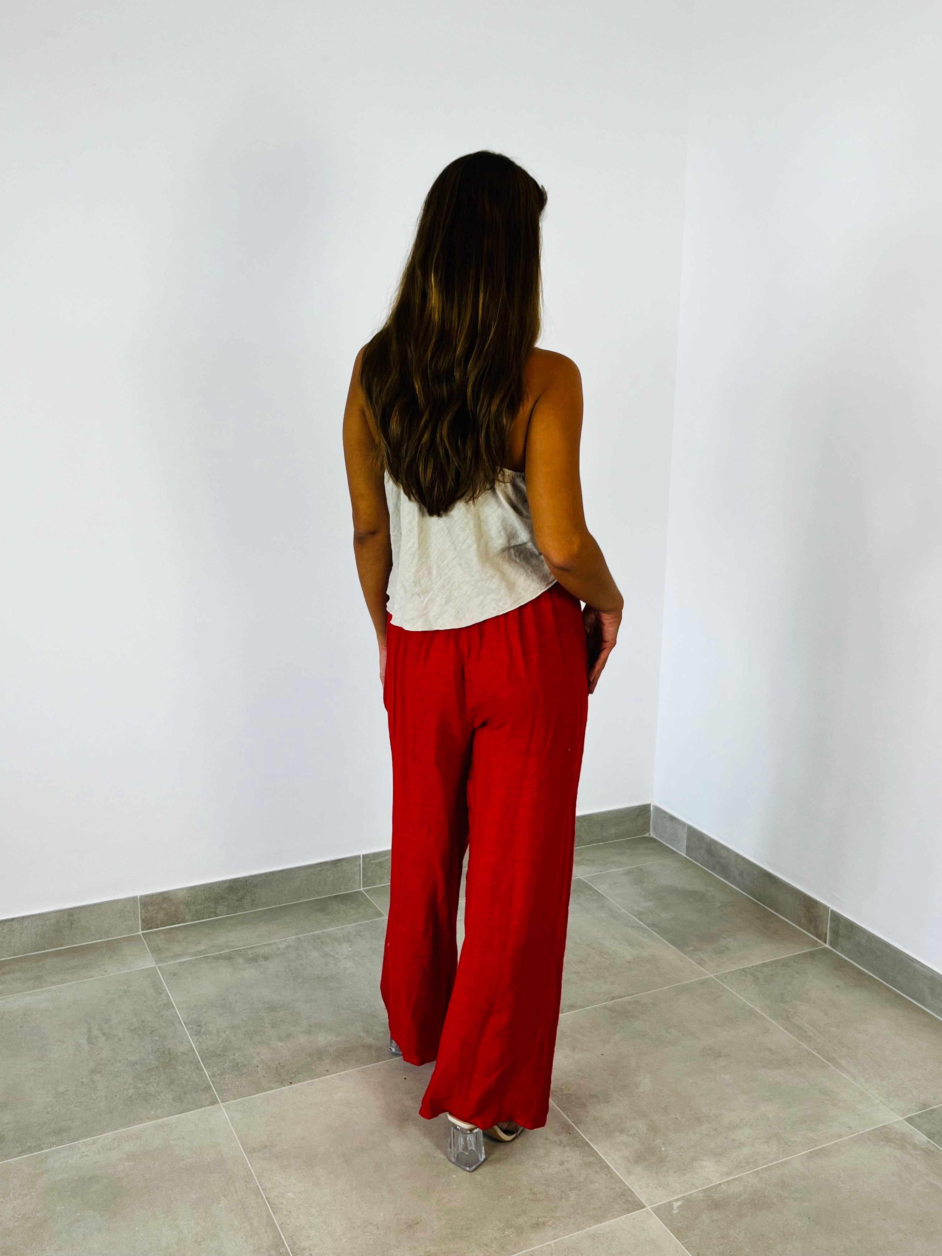 Linen & More - Wholesale Camisole - Dames - REF 22943 linnen tanktop met koordsluiting, 100% linnen15