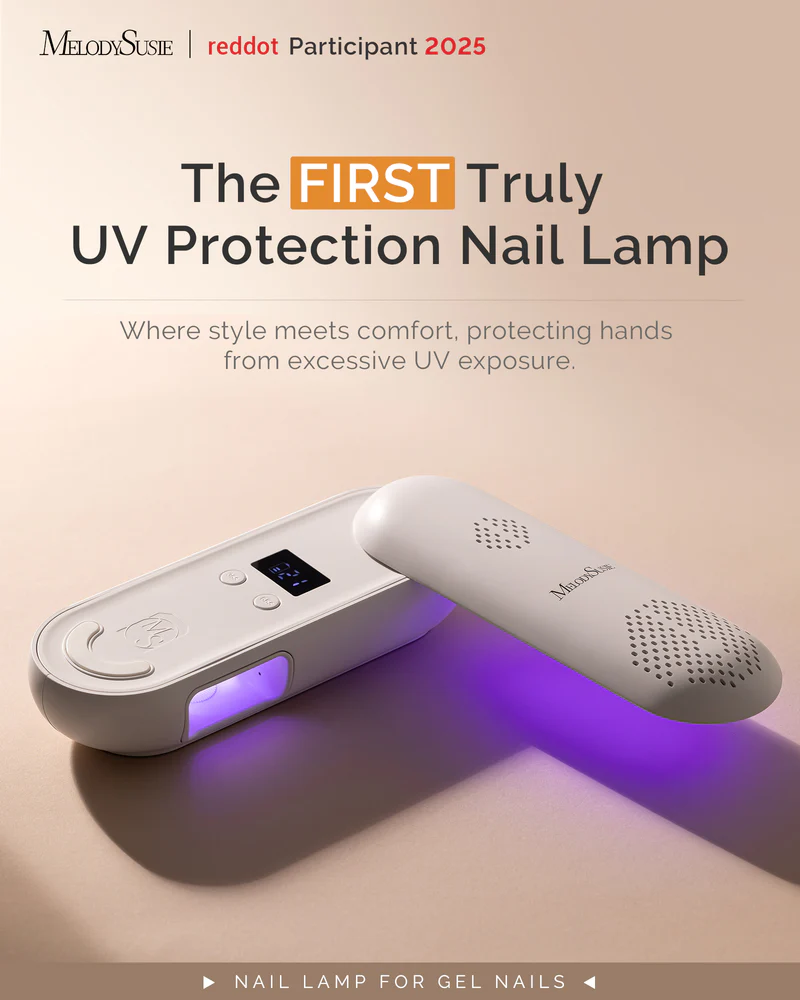 MELODYSUSIE - Wholesale Electronic Skincare Device - P-Plus20F UV Protection Rechargeable UV/LED Nail Lamp1