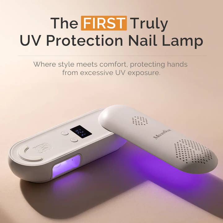 MELODYSUSIE - Wholesale Electronic Skincare Device - P-Plus20F UV Protection Rechargeable UV/LED Nail Lamp1