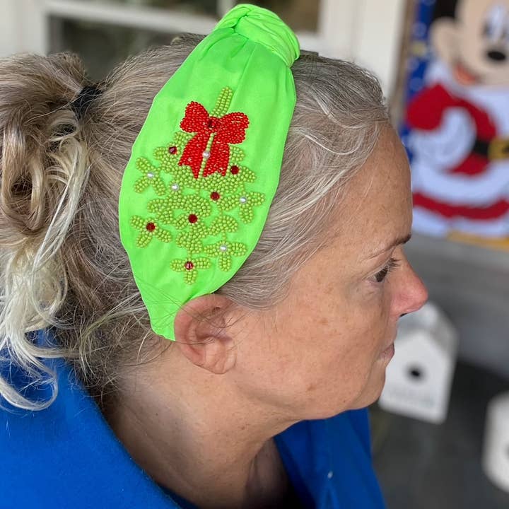 OBX Prep – wholesale Pannband - Dam – Misteljulfröpärlspannband OBX Prep Exclusive3