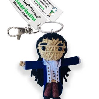 Kamibashi - Wholesale Keychain - Unisex - Alexander Hamilton Broadway Edition String Doll Keychain