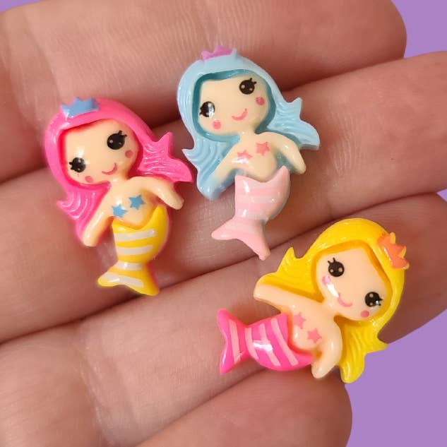 Shoe Charms Mermaids for wholesale by Mini Kitty Designs