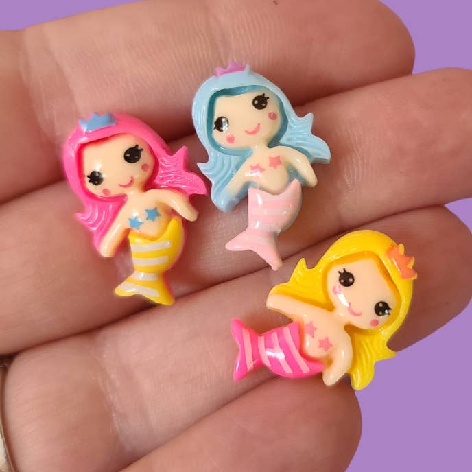 Shoe Charms Mermaids for wholesale by Mini Kitty Designs