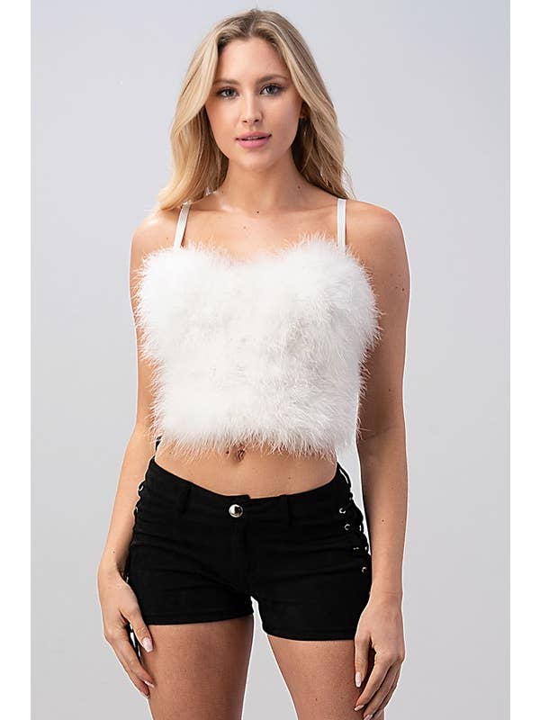 Lydia USA – wholesale Bustier – Women's – Full Soft Fur Bustier
