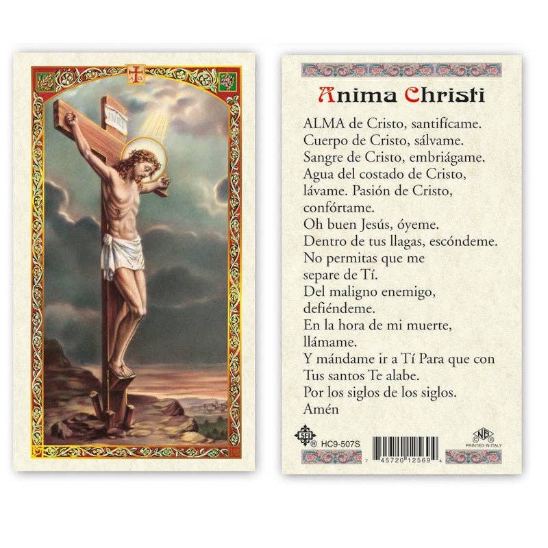 SAN JUDITAS RELIGIOUS ARTICLES - Wholesale Religious Card - ANIMA CRISTI (ALMA DE CRISTO)0