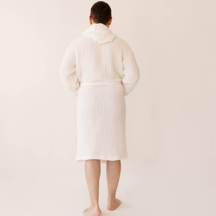 Vivamaison – Engroshandel Morgenkåbe - Unisex – Premium Vaflet Bomuld Badekåbe, Unisex Spa Komfort16