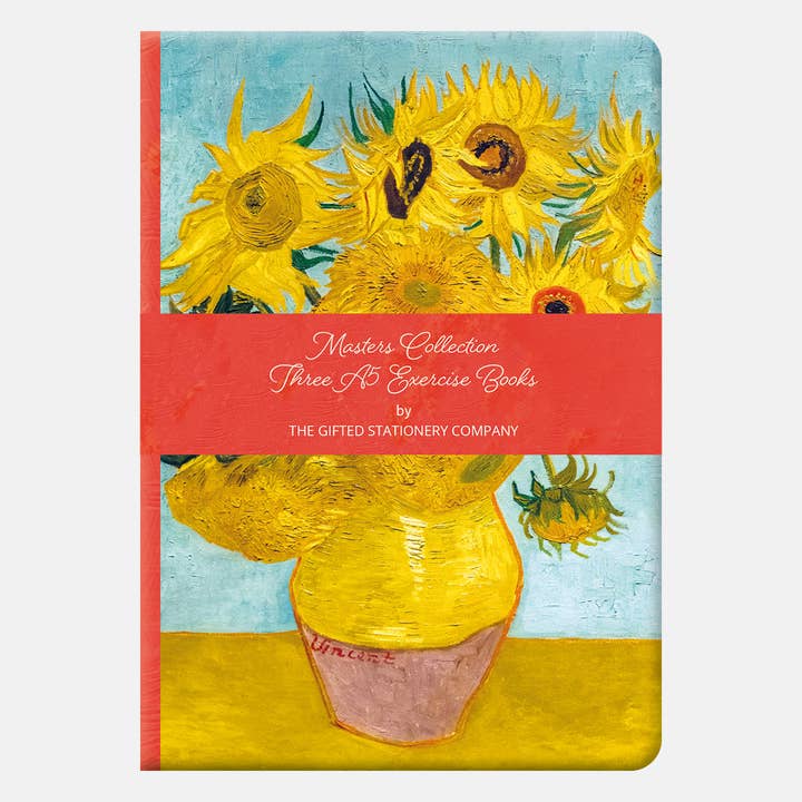 A5 Exercise Books (Set of 3) - Masters Collection for wholesale by The Gifted Stationery Company