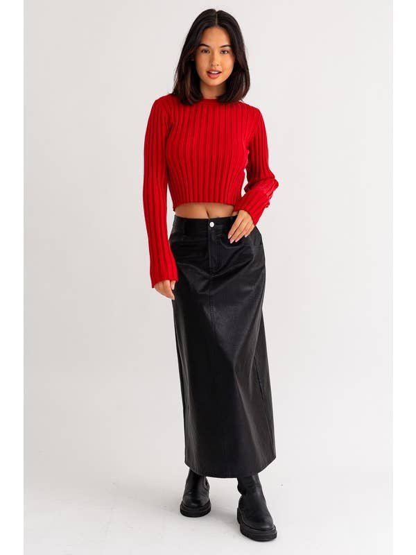 LE LIS - Wholesale Blouse - Women's - BACK SHIRRING LONG SLEEVE TOP20